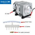 HAILEA ACO-328 60W 220V 82L/Min Portable Electromagnetic Air Compressor Pump For Aquarium Hydroponic Systems. 