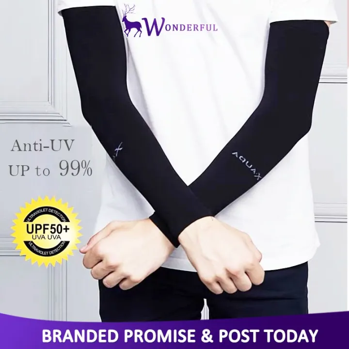 WONDERFUL%20Handsock%20Men%20Women%20Hand%20Sock%20Muslimah%20Sarung%20Tangan%20Motor%20Cooling%20Hand%20Sleeve%20Ice%20Silk%20Sleeveless%20Korean%20Sun%20protection%20Arm%20Sleeve%20Aqua%20x%20Breathable%20Handsock%20-%20Image%203