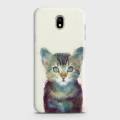 Samsung J3 (2018) Cover - SkinLee HQ Hard Case - Dreamy Abstract Cat - SKINLEE-439-1-341-178. 