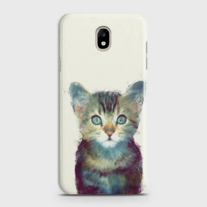 Samsung J3 (2018) Cover - SkinLee HQ Hard Case - Dreamy Abstract Cat - SKINLEE-439-1-341-178