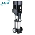 LEO LVR-10-12 , 4000 WATT / 5.5 HP (IE2) ,  VERTICAL MULTISTAGE BOOSTER  / HIGH PRESSURE PUMP , SIZE 1 1/2" X 1 1/2" , THREE PHASE , EURPEON STANDARD. 
