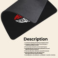 Gaming Mouse Pad Premium  8" x 6.5  Thick Non-Slip Rubber Base, Smooth Cloth Surface for Precision Control - Tozistore. 