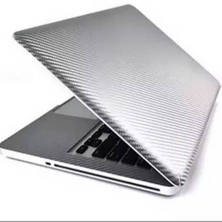 Computer Back Texture Universal Laptop Back Skin Carbon Fiber Texture - Transparent | Daraz.pk