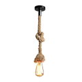 1 Piece Rope Pendant Light Hand Wrapped in manila rope for pendant lighting, nautical rope light - Kitchen island pendant light, jute twine rope, Rope swag light, an Industrial farmhouse rustic light fixture (BULBS NOT INCLUDED). 