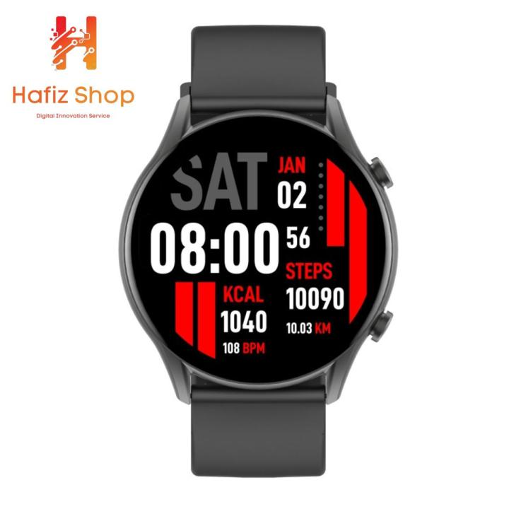 Original Kieslect Calling Kr Smart Watch with Silicone straps & Latest Features IP68 Waterproof