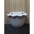 Wite Wall Basket Hanging Pot. 