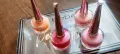 bebe XOXO LOVE 4 Shades of Nail Lacquer/Polish Set. 