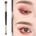 Eye Makeup Brushes Set For Eyes Loose Powder Concealers Highlight Eye shadow Blush Double head Soft Fibers Make Up Brush Cosmetics Tools Eyeshadow Brush Detail Brush. 