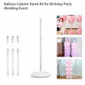 Column Balloons Stand Kit Collection, Balloons Holder, Base & Pole With Rings For Birthday, Wedding, Photo Booth Backdrop, Party Decoration, Anniversary, Bridal Shower, Baby Shower Graduation Parties, Independence Celebrations, Farewell. 