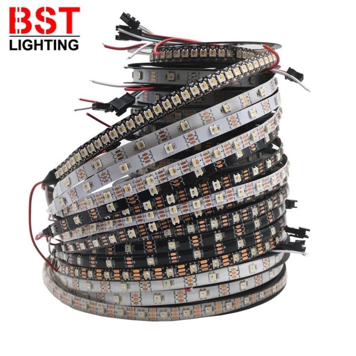 DC5V SK6812 RGBW (Similar WS2812B) 4 In 1 30/60/144 Leds/Pixels/m Individual Addressable IC Led Strip Light IP30/IP65/IP67
