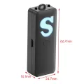 Hanging Neck Air Purifier Personal Wearable Mini Portable Air Freshener Ionizer Negative Ion Purifier White. 