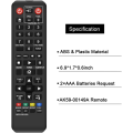 AK59-00149A Remote Control Replacement Remote Control DVD Blu-Ray Player BDF5100/ BD-ES5300 BD-FM51 BD-FM57C. 