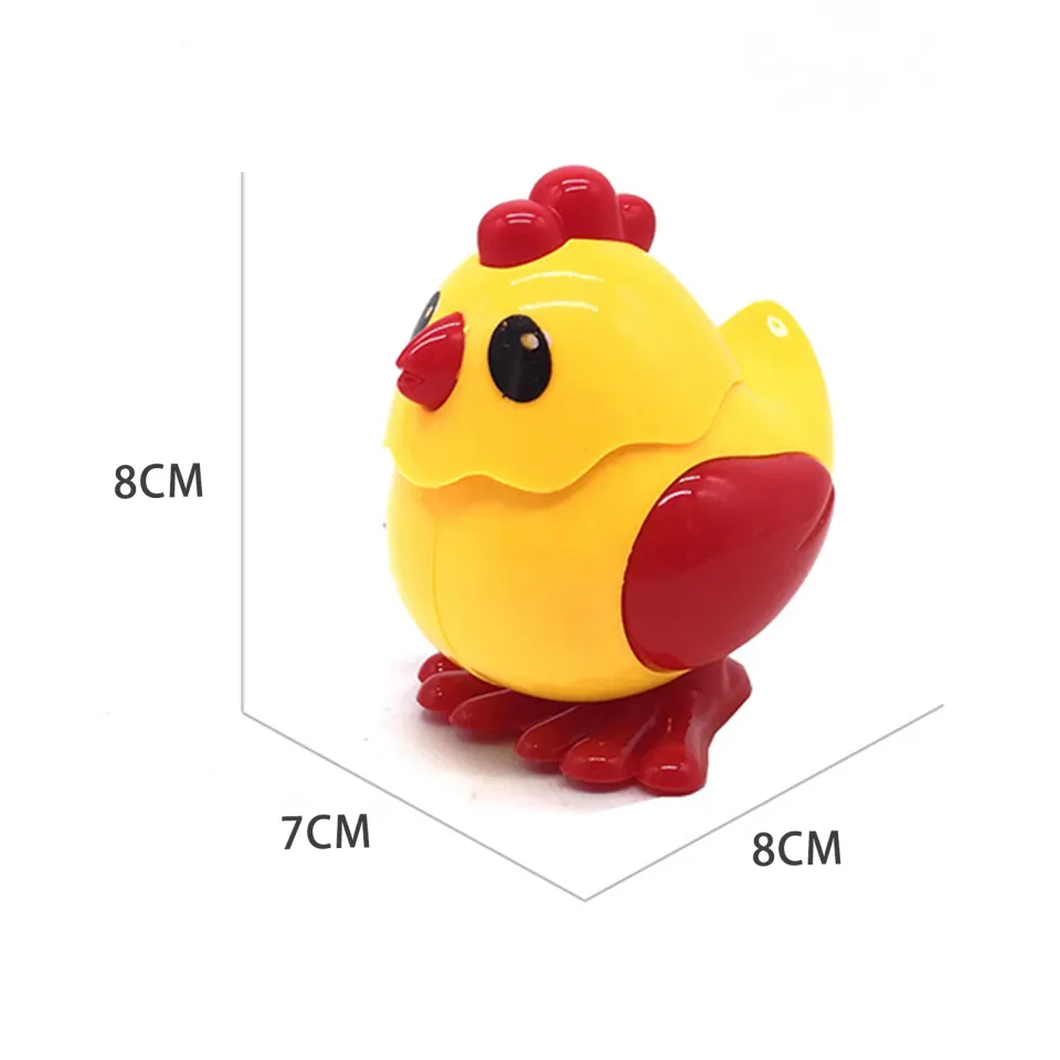 Kids' Favorite Wind-up Toy Adorable Chick Wind-up Toy for Kids Fun  Clockwork Toy for Children Teens Easy to Operate Winding Toy Perfect Gift