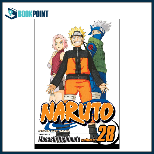 Naruto, Vol. 28: Homecoming by Masashi Kishimoto (Illustrator) - Paperback | Naruto Volume 28 | Masashi Kishimoto |Manga Paperback | Shonen Jump Series | Comic Book Collection | Action-packed Graphic Novel | Bookpoint.store