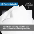 A4 Size Matte Sticker Paper for Printing Shipping Labels. 
