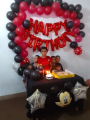 Mickey Mouse/Minnie Mouse  Happy Birthday Decoration Theme set happy birthday decoration set happy birthday balloons birthday decoration  birthday accessories birthday accessories for boys birthday accessories theme birthday decoration items. 