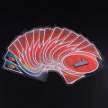 UNO H2O Card Game Waterproof Pressure Proof PVC Plastic Transparent Kids Toys - 112 Cards Pack - Halloween Birthday Gifts. 