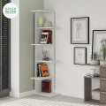 Unique freestanding corner bookcase/Bookshelf tall stand (Customize). 