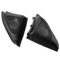 Car Door Panel Audio Horn Cover Tweeter Triangular Speaker Loudspeaker Cover Trim for Toyota Corolla 2003 2004 2005 2006. 