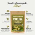 Organic Varuna Crataeva Nurvala Powder  Non-GMO, Vegan Extract for Bladder and Kidney Function Support 114 g. 
