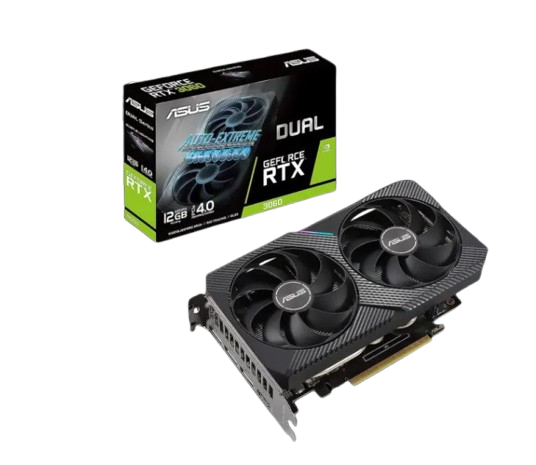 Graphics Card Asus Dual GeForce RTX 3060 V2 OC Edition 12GB Graphics Card