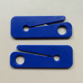 Plastic Plastic letter opener Compact Sharp Safety Mail envelope opener Mail Mini Safety belt cutting for Office supplies Home. 