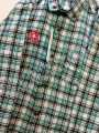 Green Casual Wear in Check Print Rs. 599/- Only. 