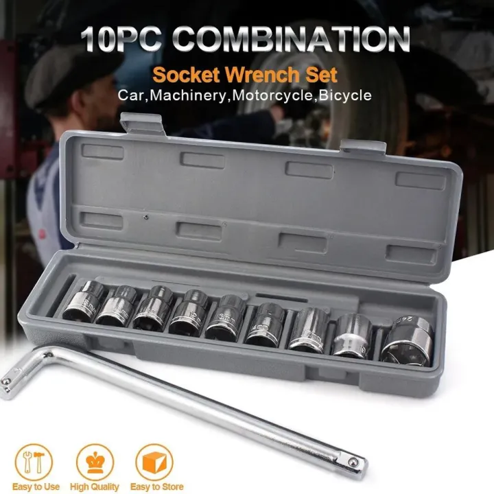 Professional%20Heavy%20Duty%20Socket%20Wrench%20Set%20Tool%20Kit%209%20Pc%201/2%E2%80%B3%20Drive%20Socket%20Set%208-21m%20Impact%20Socket%20Set%20Socket%20Wrench%20Set%20Metric%20And%20Standard%20Mechanic%20Tools%20Kit%20Bit%20Sockets%20For%20Automotive%20Repair%20&%20Householdm%20Metric%20Sockets%20With%20%E2%80%9CL%E2%80%9D%20Wrench%20In%20Box%20-%20Image%203