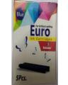 Euro Ink Cartridge Blue (5 Pcs). 