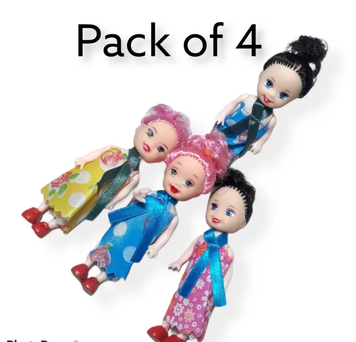 Four%20Pcs%20Randomly%2010cm%20Mini%20Kelly%20Doll%20With%20Clothes%20Shoes%20Girls'%20Cute%20Dolls%20Fashion%20Dolls%20Best%20Gift%20For%20Children%20Baby%20Toys%20-%20Image%204
