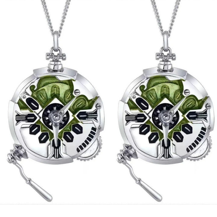 Arcane Ekko Jinx Stopwatch Necklace Hexcore Pendant Halloween Props Gift Mystic