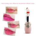 Beauty Bright Flower Crystal Jelly Lipstick Magic Temperature Change Color Lip Balm Makeup red. 