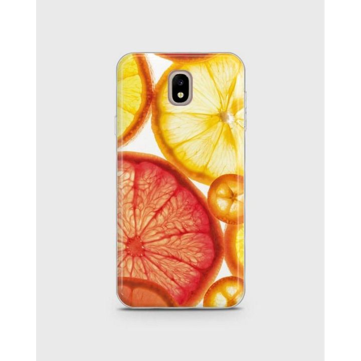 Samsung Galaxy J530 J5 2017 Cover case Soft  Orange Slice Print - 1cover2127