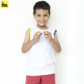 The Shop - Pack Of 3 - Black, White Grey Tank Top Sandos For Boys & Girls Kids, 1 Years To 13 Years - POT-BWGS. 
