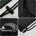 Durable Black Badminton Rackets Bag Large Capacity Wear Resistant Racquet Pouch Cover Sport Supplies Portable Protective Sleeve. 