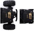 Remote Control Electric RC 1/16 2.4GHz 4WD High Speed Racing Car Off Road Truck Gold. 