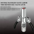 Grease Coupler with 30cm Hose Gear Grease Nozzle 10000PSI. 