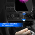 Magnetic Micro USB QC 3.0 Fast Charger Magnet Charge Wire For Samsung LG W30 Xiaomi 4X Redmi 4 Note 5 6 Pro Android Mobile phone. 