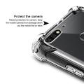 For Huawei Y7 Prime 2018 Airbag Anti-shock Silicone Soft TPU Clear Case Transparent. 
