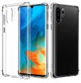 Huawei P30 Pro Soft Silicone Back Cover TPU Transparent Case With Camera Protection. 