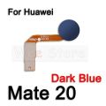 Original Back Home Button Key Connection Touch ID Fingerprint Sensor Flex Cable For Huawei Mate 20 Lite Pro Phone Parts. 