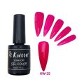Neon Electric Purple KWEEN UV/LED Gel Nail Polish  ,UV LED Gel Varnish Soak Off Nail Art Gel Polish. 