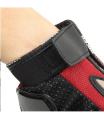 Motorbike Carbon Fiber Powersports Racing Gloves - Red. 