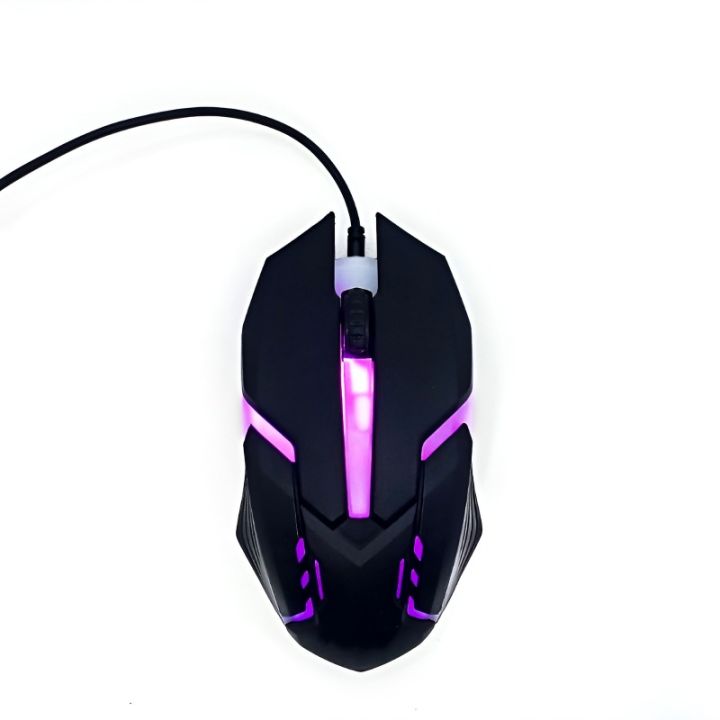 GMO2 Wired USB Optical Gaming Mouse – Sleek Design, RGB Backlight & Smooth Control