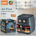 Air Fryer Oven RAF Instant Pot with Customizable Smart Cooking Programs, 8.0l Nonstick and Dishwasher-Safe Single Basket, Black, App With Over 100 Recipes, Stainless Steel. 