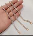 zircon gold plated Bracelet. 