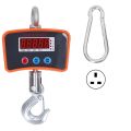 Digital Crane Scale 300KG, Prevent From Falling Heavy Duty Digital Crane Scale Thickened Shell with High Strength Hook for Industrial Mini Electronic Digital Crane Scale,Industrial Precision Electronic Hook Scale,Note random color will be deliver. 