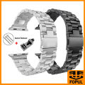 Stainless Steel Band for  i Watch series 8 7 Strap 45mm 41mm 49mm For Apple Watch series SE 6 5 4 3 2 1 Strap. 