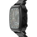 Fossil Retro Anadigital Black Stainless Steel Positive Display Dial Analog & Digital Watch for Gents - FS5891. 