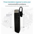Smart Wireless Bluetooth Earbuds Business Translation Headset Real-time In-ear Universal Translator Machine. 